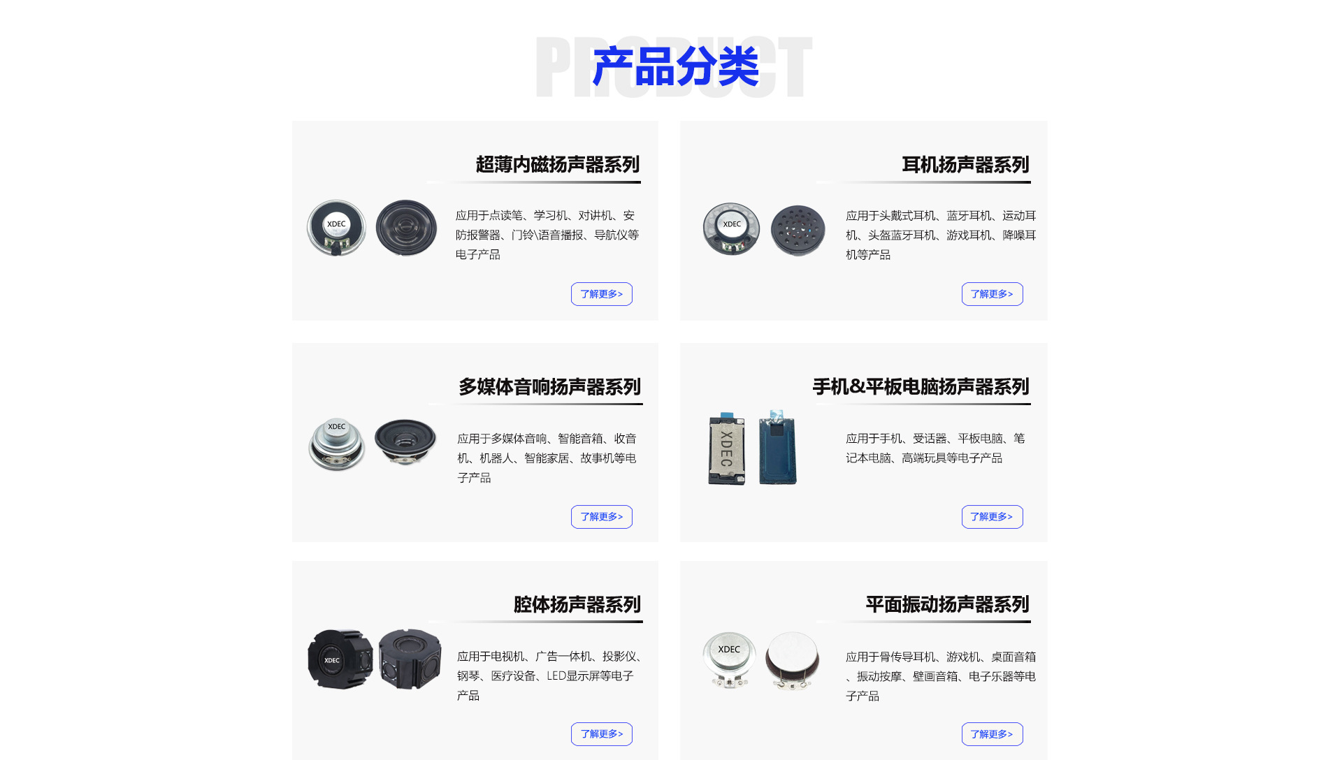 产品分类