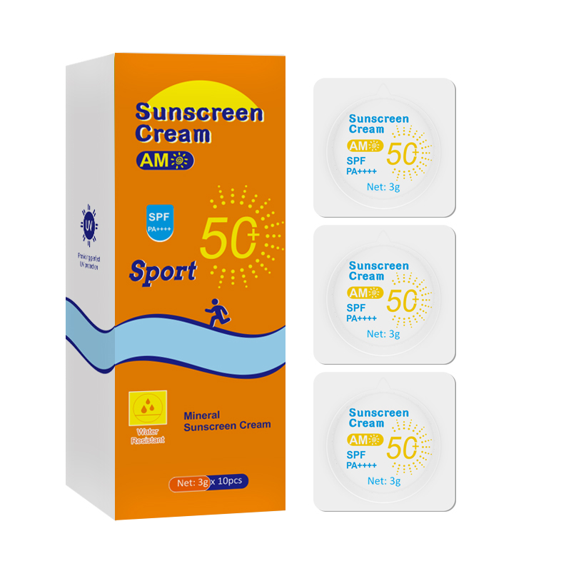 Moisturizer Face Oil-free Waterproof Natural Organic Physical Chemistry Protector Anti Sunburn Sunblocking Sunscreen Cream