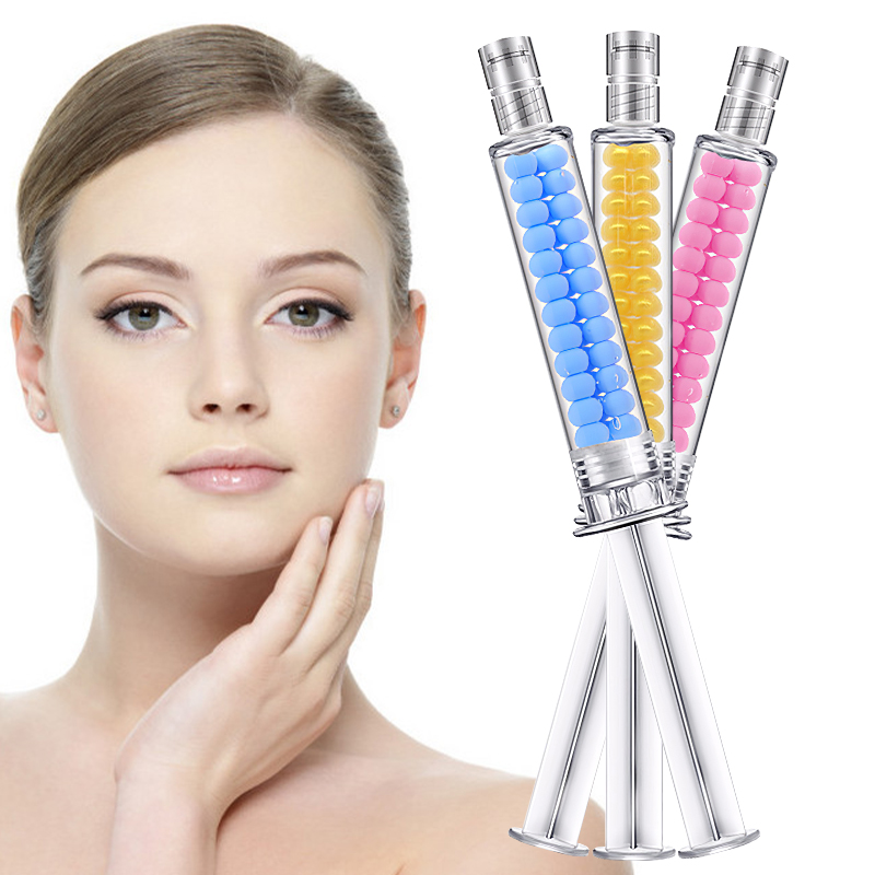 10ml Facial Beauty Moisturizing Water Light Needle Essence Hyaluronic Acid  Smear Removal Eyes Bag Eye Cream