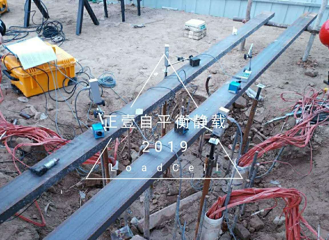郑州黄河特大桥-自平衡静载检测现场