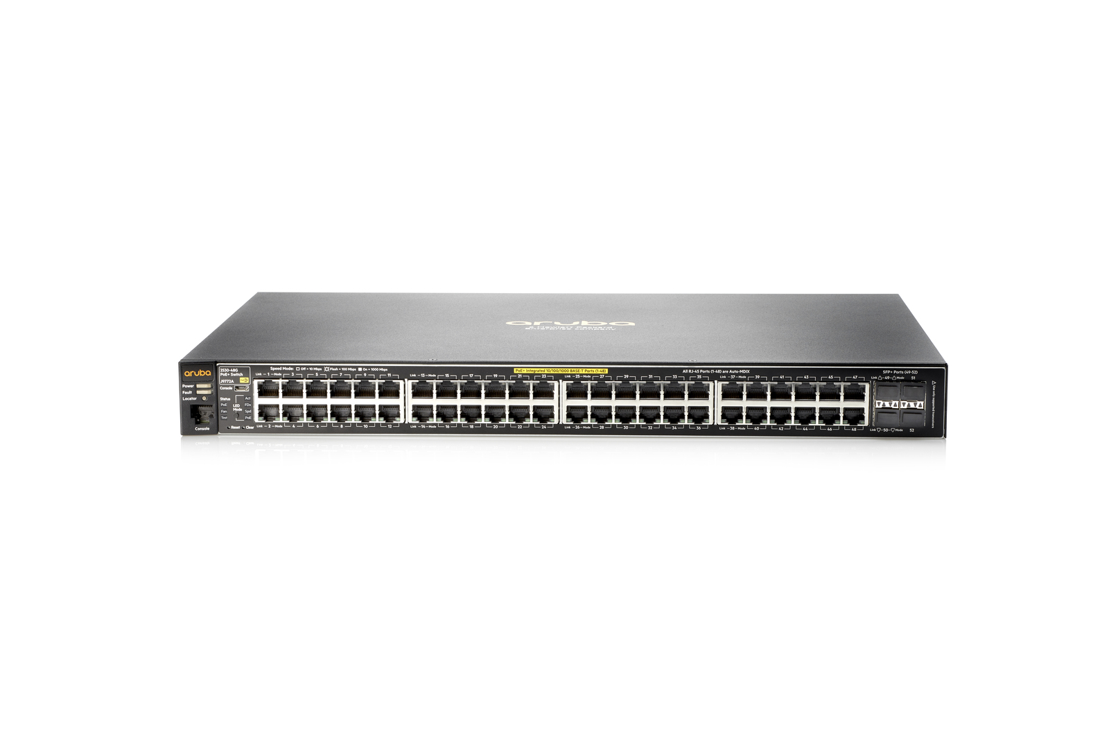 Aruba J9772A 2530-48G-PoE+ Switch 48-Port 10/100/1000 PoE+ 4