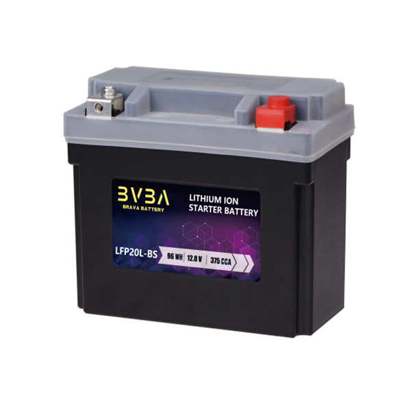 LFP20L-BS MOTORCYCLE LiFePO4 battery || Replace YB16L-B, YB16CL-B, YB16HL-A-CX YB18L-A YTX20, YTX20L, YTX20L-BS