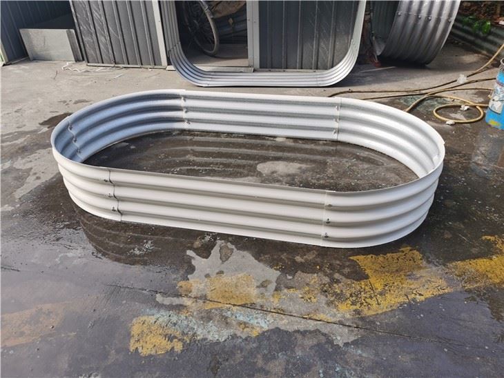 Circular Raised Bed Planter