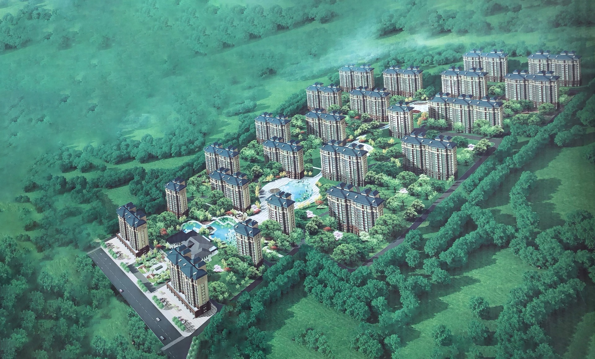 盛世·华府 （三期、四期）防水工程进场施工