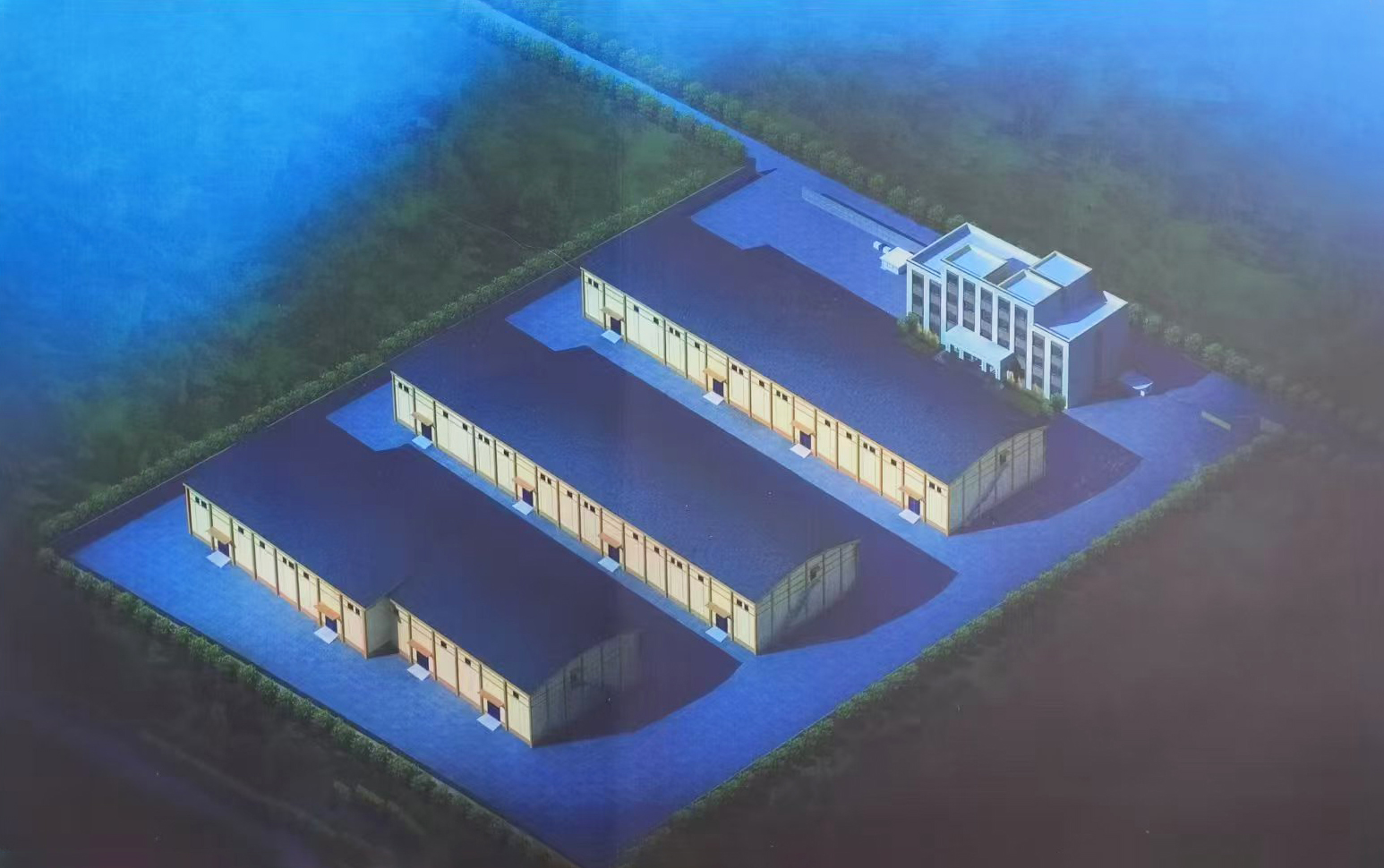 邯郸市肥乡区粮食储备库项目防水工程进场施工