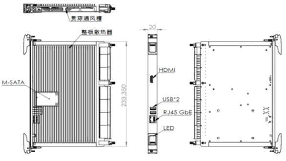 VPX-6202 飞腾全国产化CPU主板