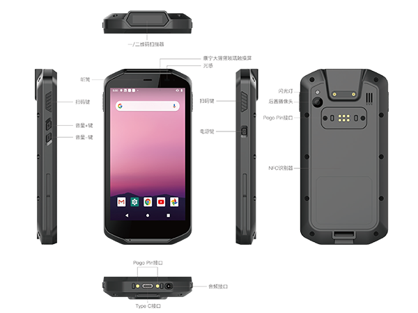 5-inch three proof handheld ag-q51