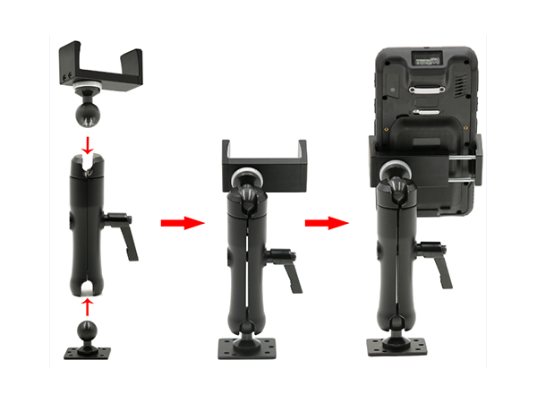 PDA on-board bracket