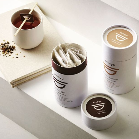 Custom Printing Biodegradable Cylinder Paper Cardboard Premium Tea Canister Gift Tube Box Packaging for Loose Tea Package