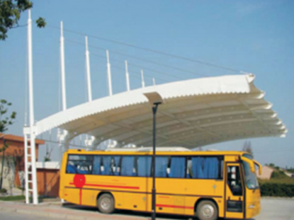 公交车膜结构