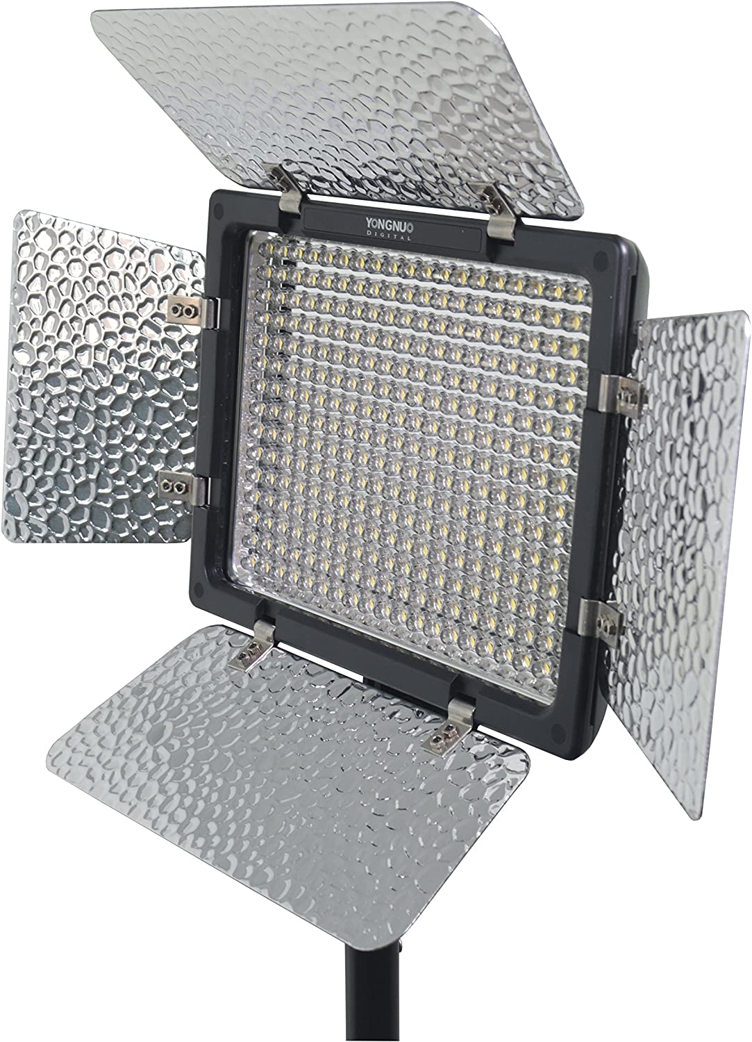 YONGNUO YN300III YN-300 III LED Camera Video Light, Photography Panel Lamp Continuous with Adjustable Color Temperature 3200K-5500K, NPF Battery and Charger for Vlog YouTube