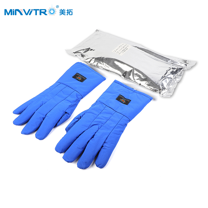 Liquid nitrogen gloves