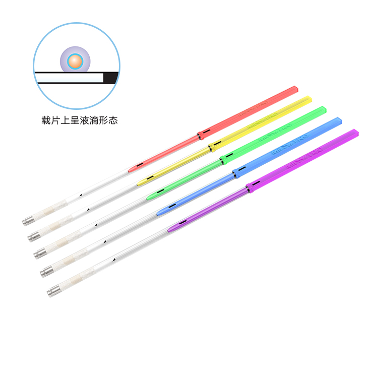 玻璃化冷冻载杆 液滴款（有棉三角型）
