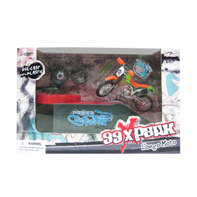 Finger motorcycle combination place