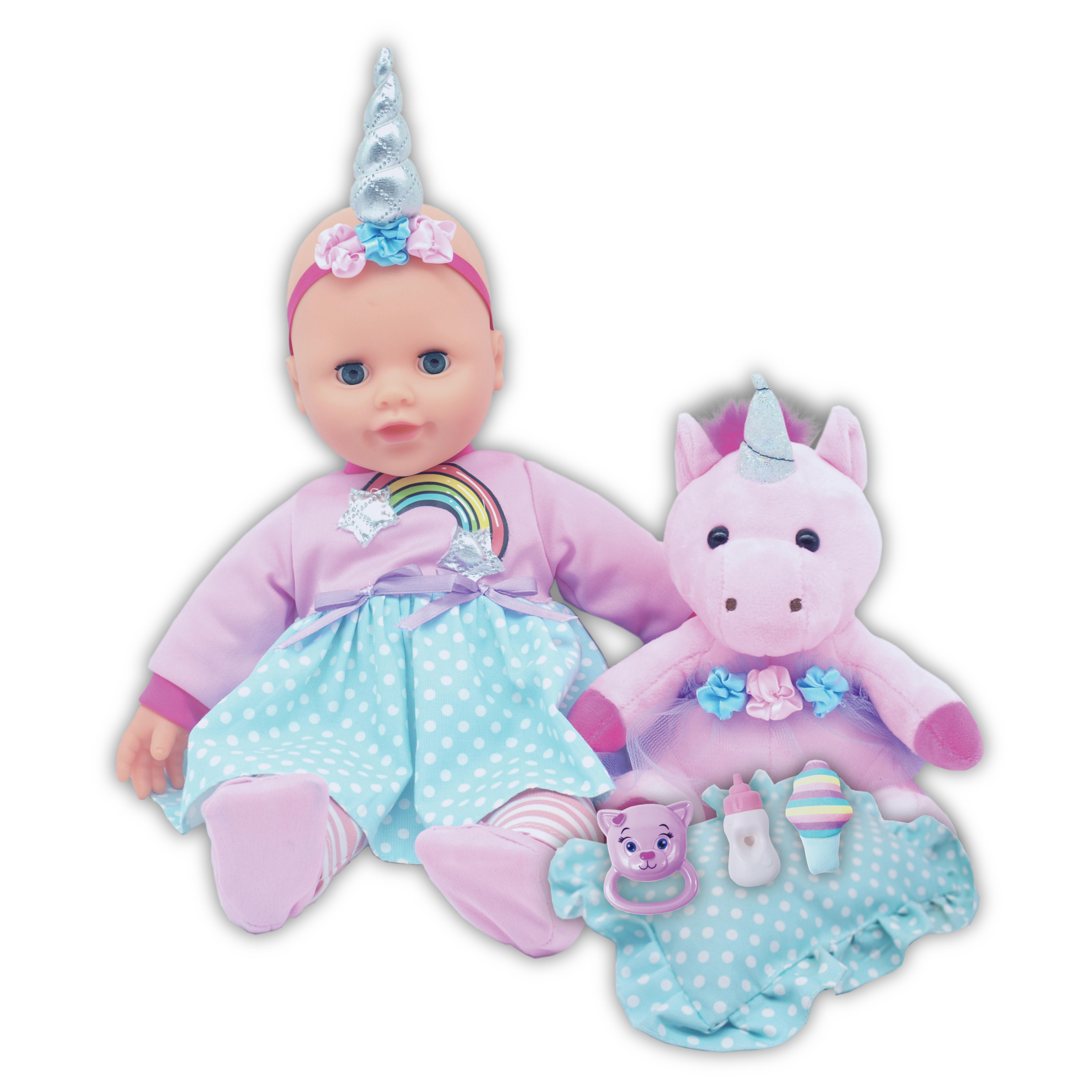 16 Inch Unicorn Doll