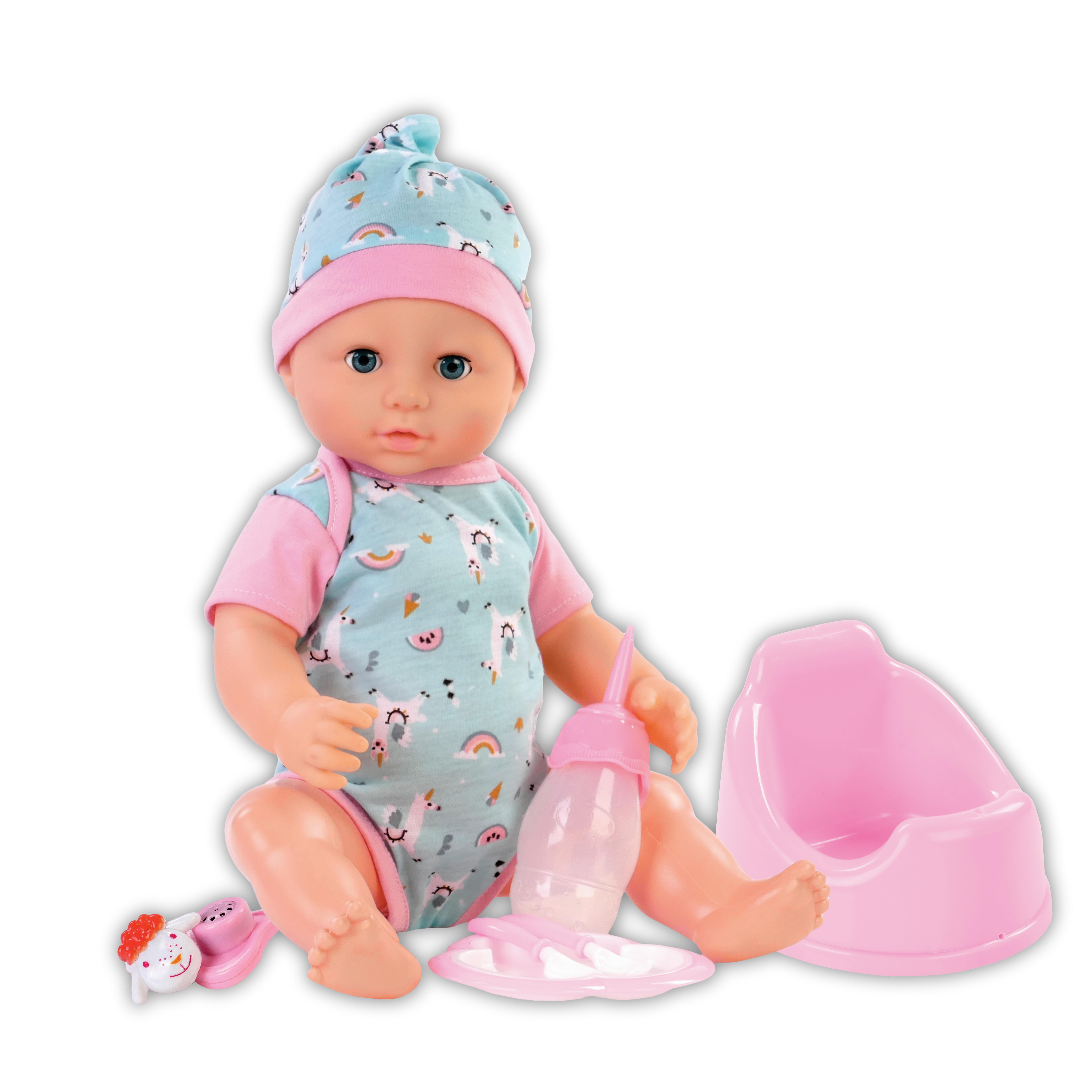 17 Inch Hard Body Doll , Pacifier With Sound