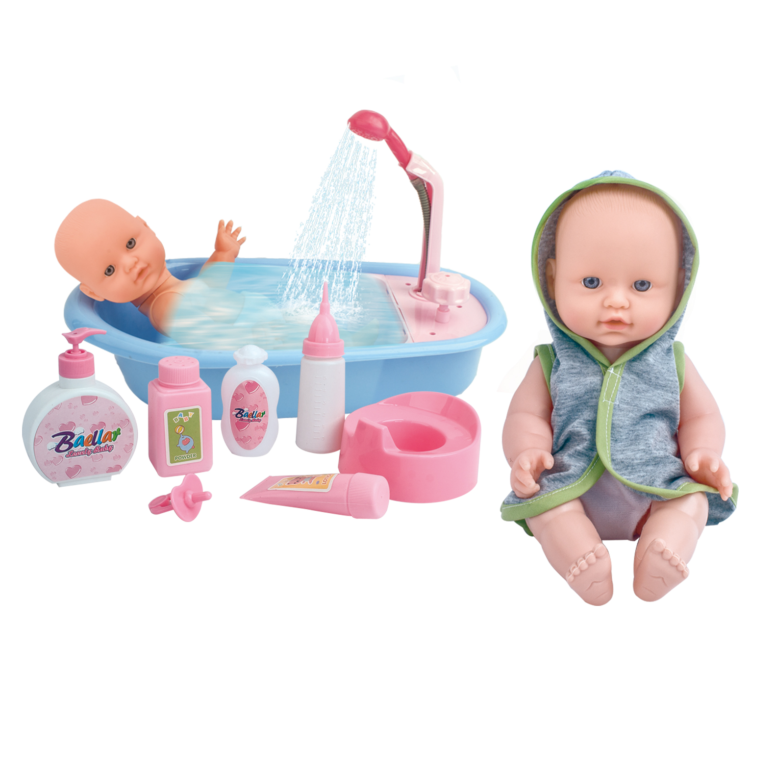 12inch bathing doll