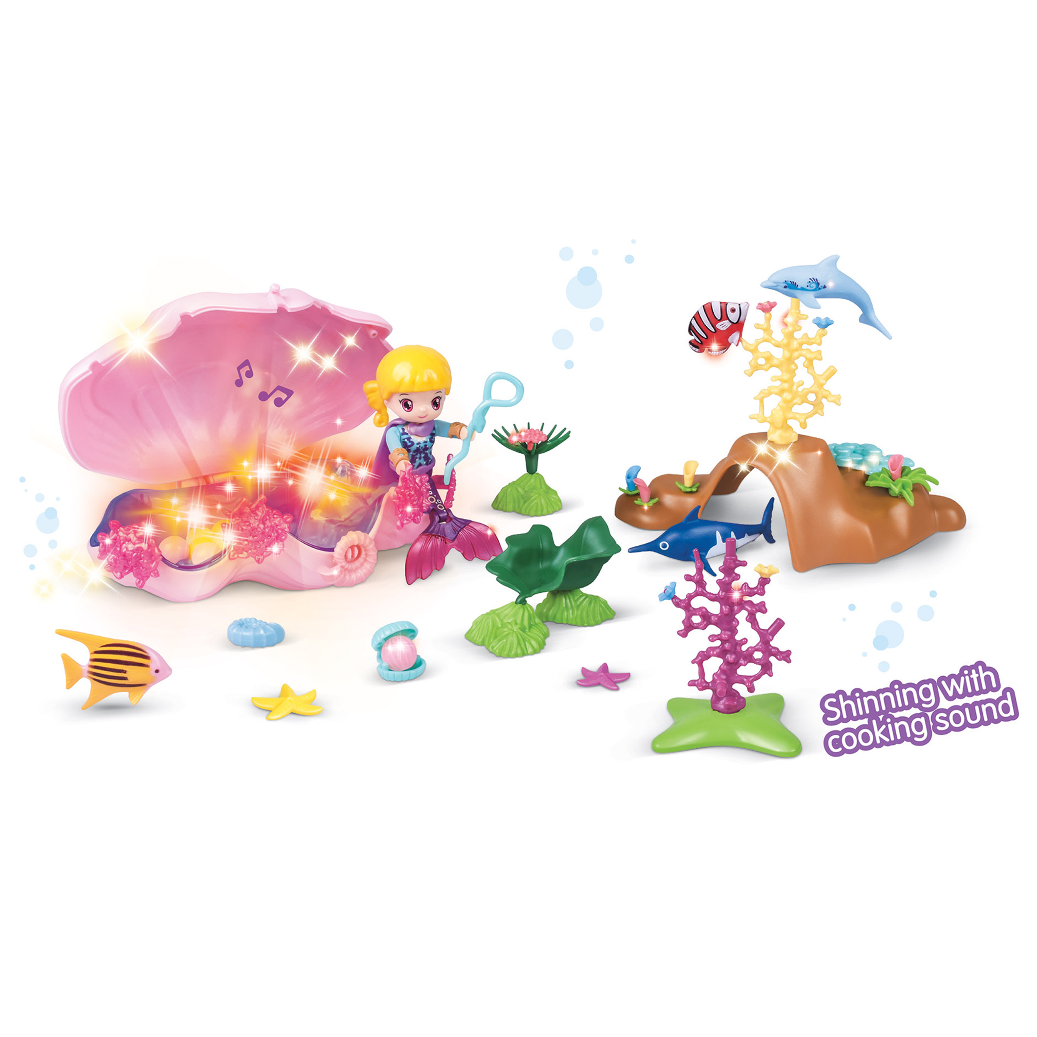 Doll house ,under water  world