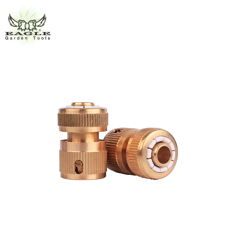 Pure copper quick joint of four - split water pipe（1/2） EG-314T