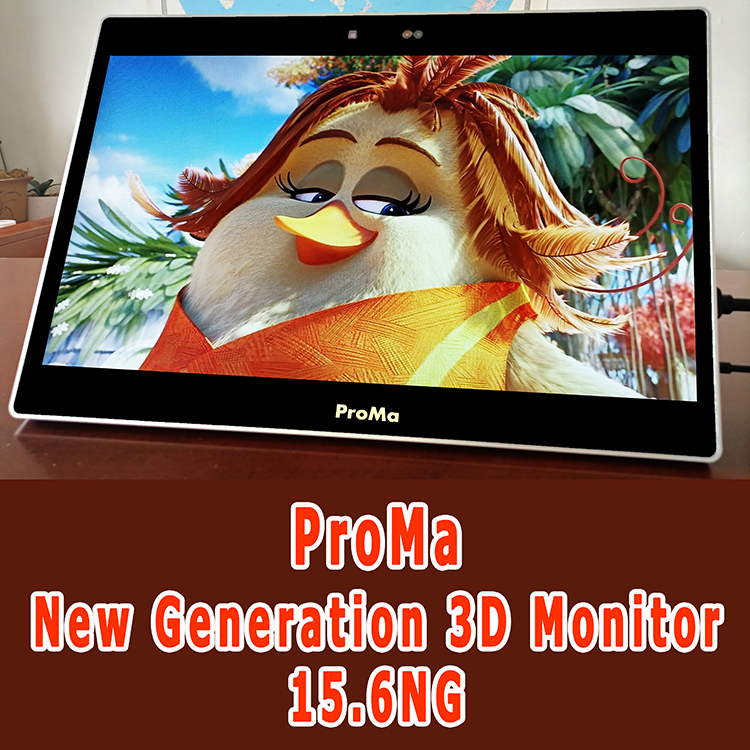 ProMa New Generation 3D Monitor 15.6NG@4K