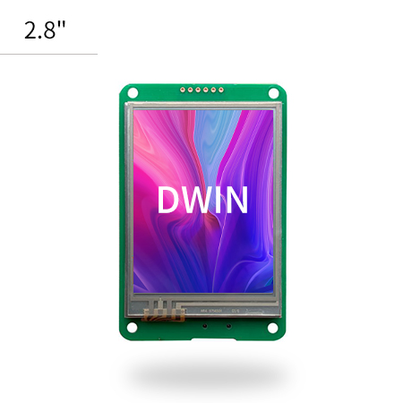 2.8英寸迪文DGUS II屏串口屏DMT32240C028_06W低功耗 音乐播放