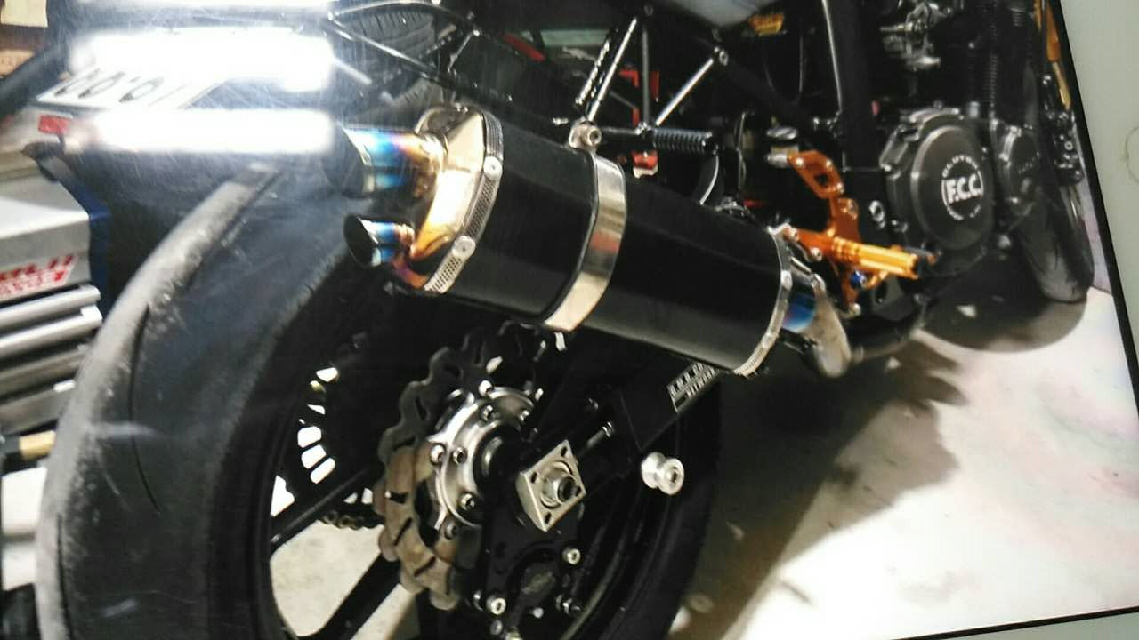 GR2 0.6*450*373mm titanium foil was used on MUFFLER