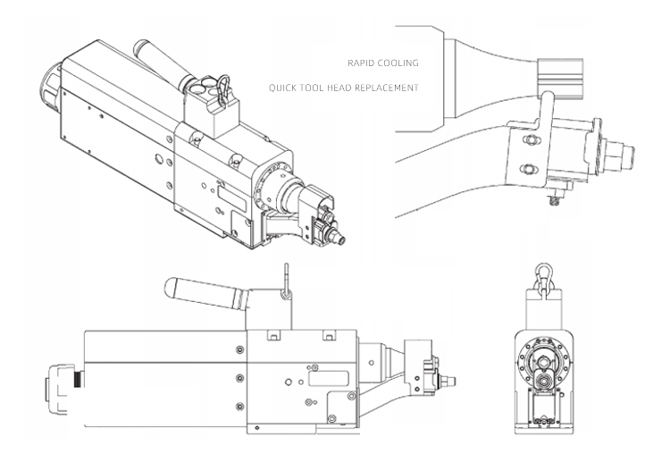 Ultrasonic pipe sealing machine