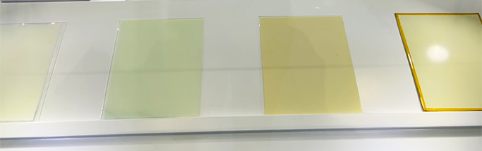 Perovskite scintillation film