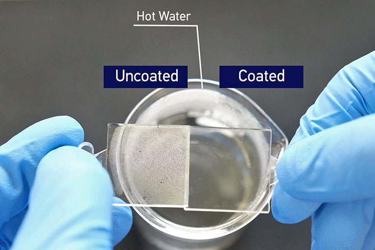 Ultrasonic spraying