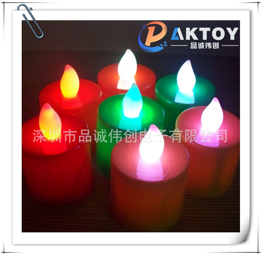 厂价直销仿真优质电子蜡烛 圣诞蜡烛 工艺蜡烛 长柱形LED蜡烛
