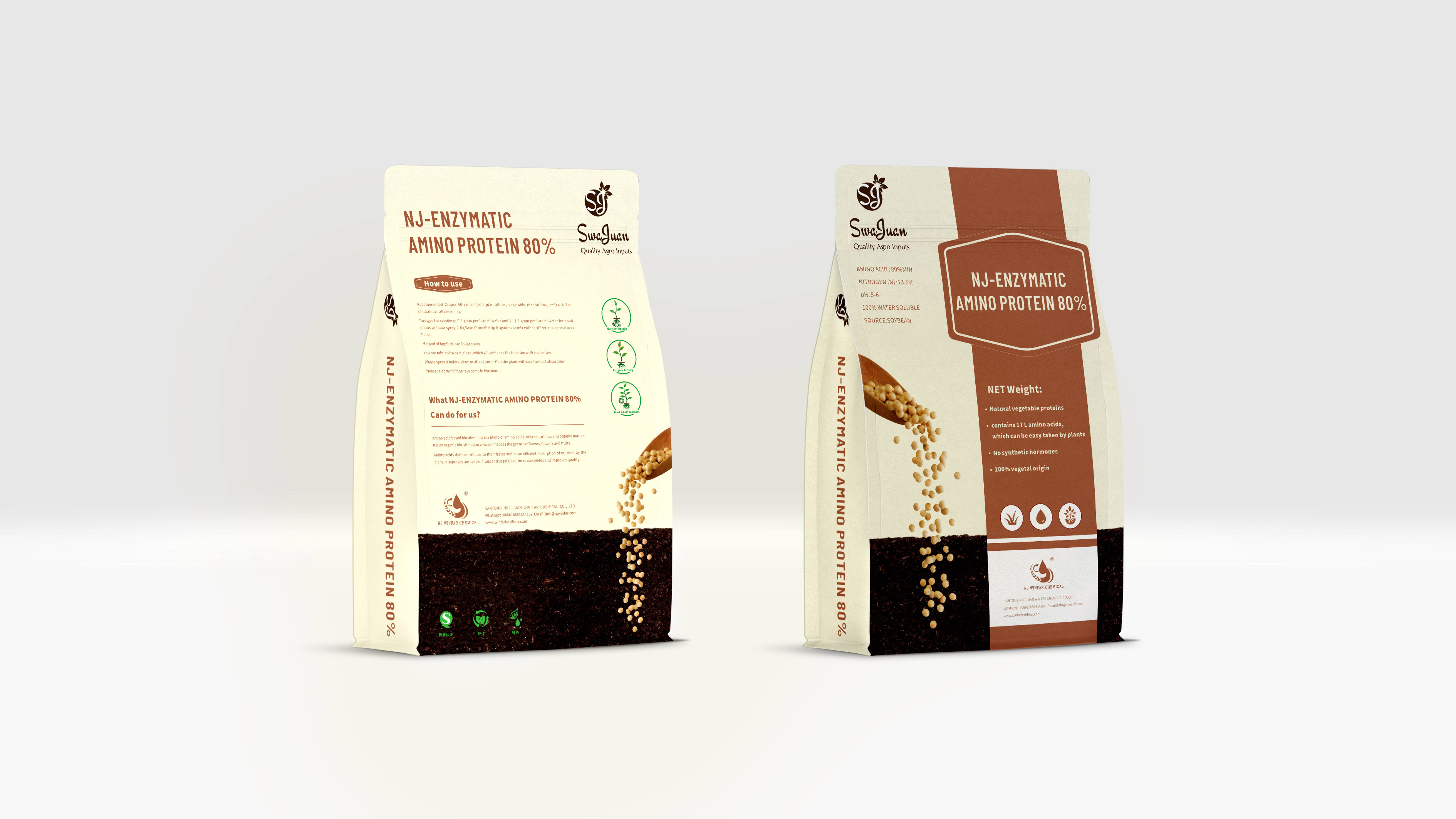 plant source amino acid powder 80%