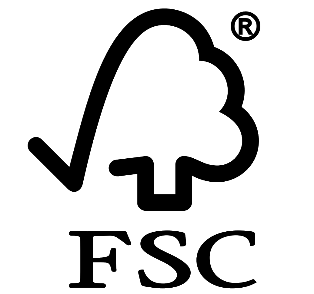 FSC® or the Forest Stewardship Council is an independent, non-profit organization that works to protect and maintain the world's forests'. our raw materials are purchased from well-managed and sustainable forests that are compliant with FSC global standards.