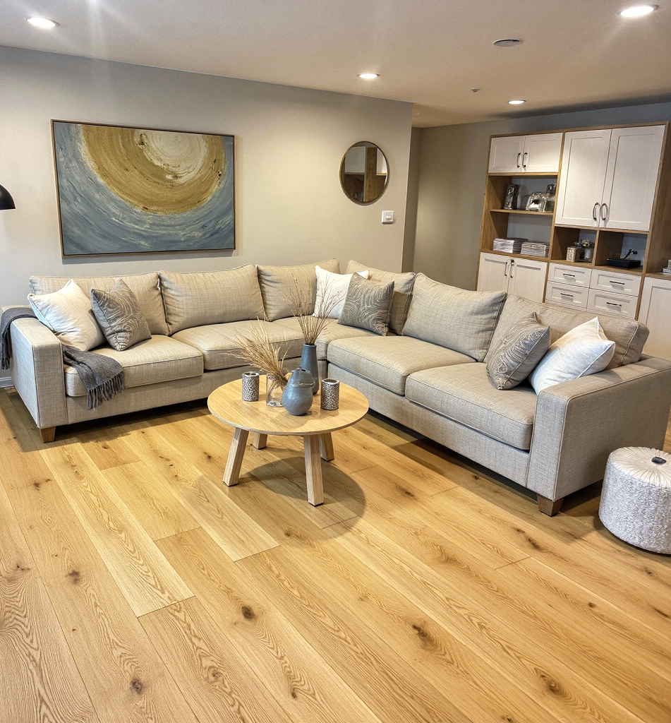 European Natural Oak Multi-layer Engineered Wood Flooring 14/3*190*1900MM