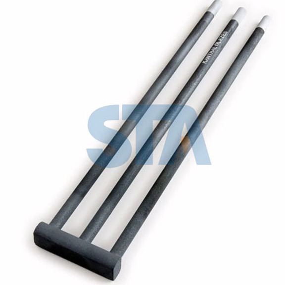 W Type Three phase SiC float glass heating elements