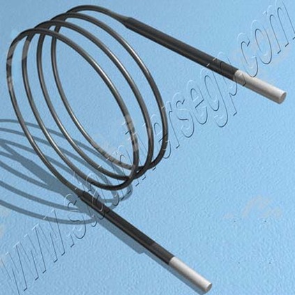 Coil type Molybdenum disilicide heating elements