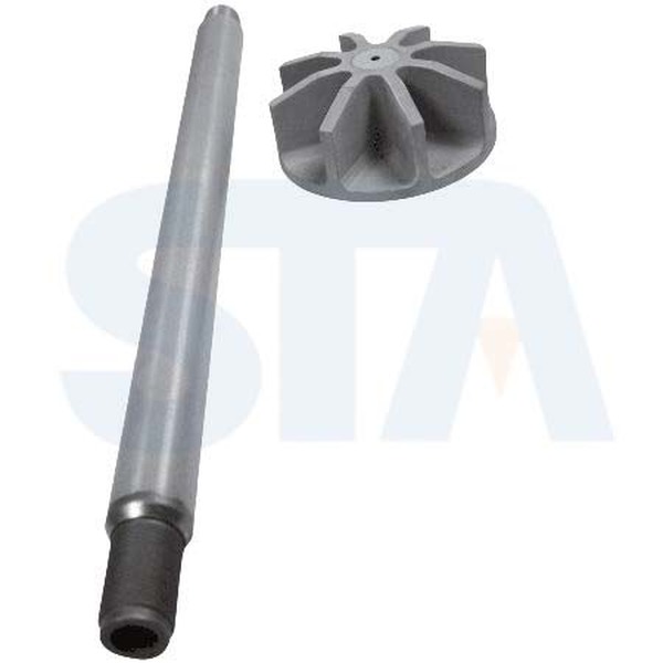 New Alternative Sialon Rotor Impeller and Shaft for graphite degassing rotor shaft