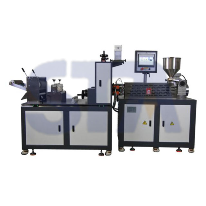 300ºC Max Lab Scale Roll to Roll Melt Extrusion Machine for Preparing Polymer Membrane