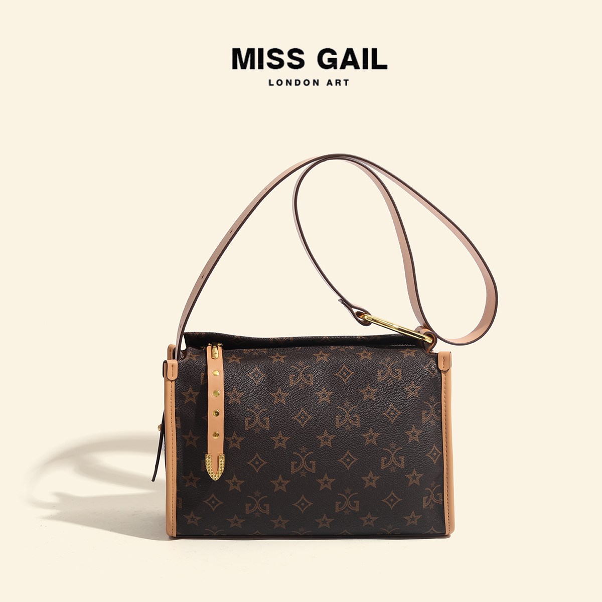 【MISS GAIL】经典百搭大容量轻便式斜挎包6860