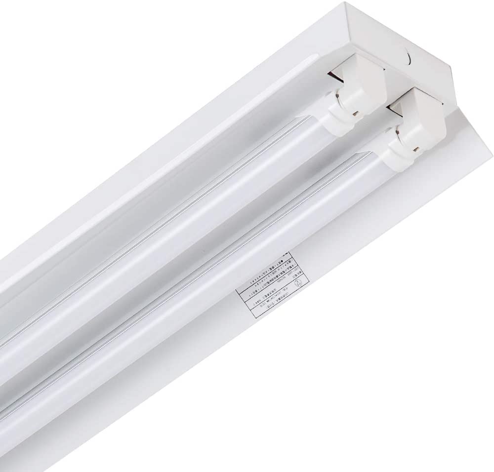 笠付型LED照明ライト 2灯式 45度反射光