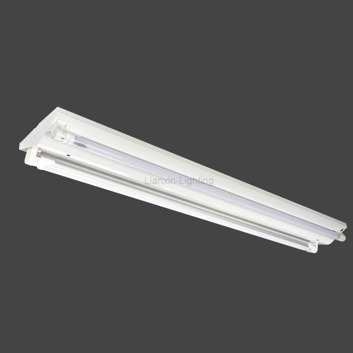 2FT 4FT Reverse Fuji LED Lighting Fixture For Double Tubes