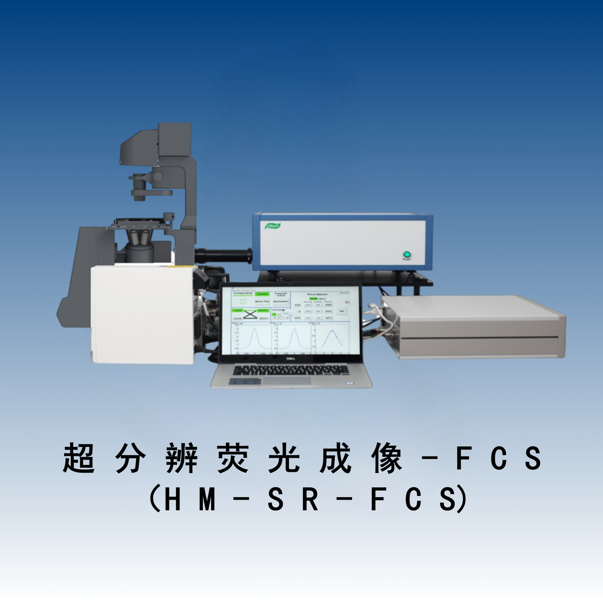 超分辨荧光成像-FCS（HM-SR-FCS）