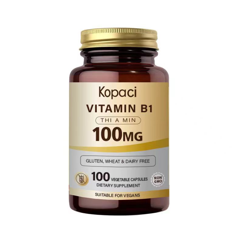 Kopaci Vitamin B1 100 mg 100 Vegetable Capsule