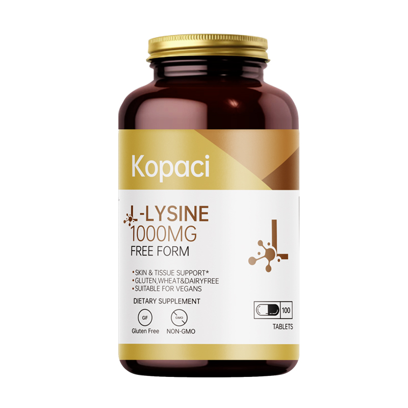 Kopaci L-Lysine Free Form 1000 mg 100 Tablets