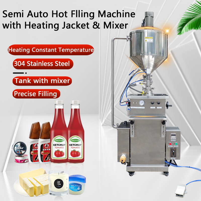 FM2 Semi-automatic vertical hot filling machine