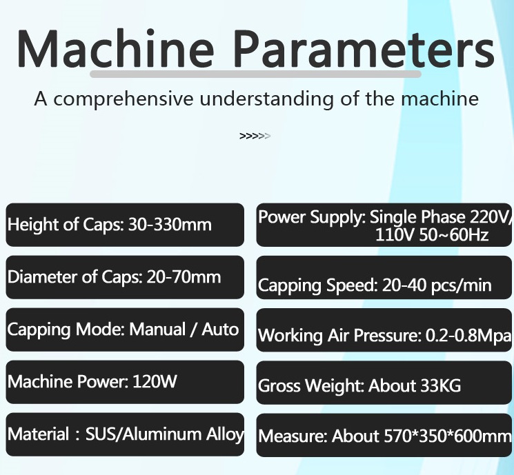 CM1 Semi Automatic Screw Cap Capping Machine