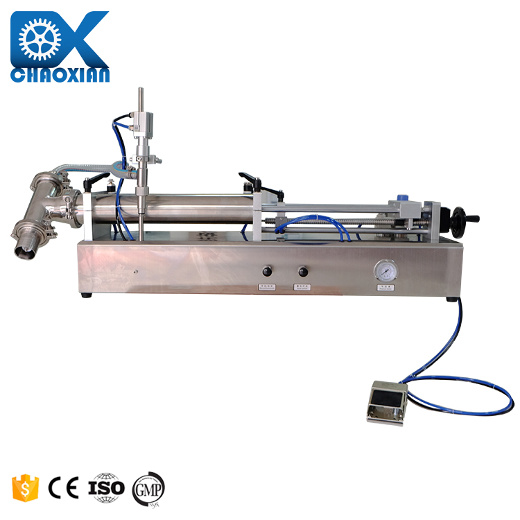 FM3 Semi-automatic horizontal liquid filling machine