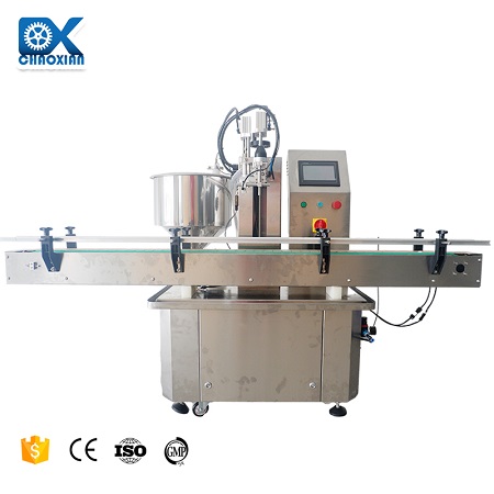 AL2 Automatic Bottle Filling Capping Labeling Production Line