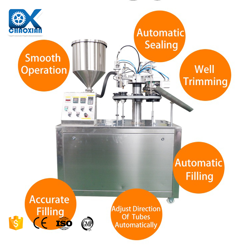 TFS-01 Semi Automatic Tubes Filling Sealing Machine