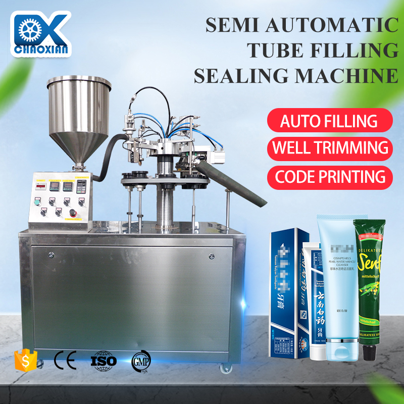 TFS-01 Semi Automatic Tubes Filling Sealing Machine