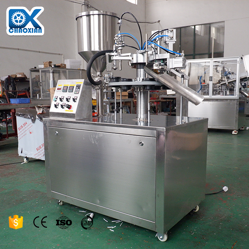 TFS-01 Semi Automatic Tubes Filling Sealing Machine